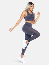 Load image into Gallery viewer, High-Waist Mesh Fitness Leggings