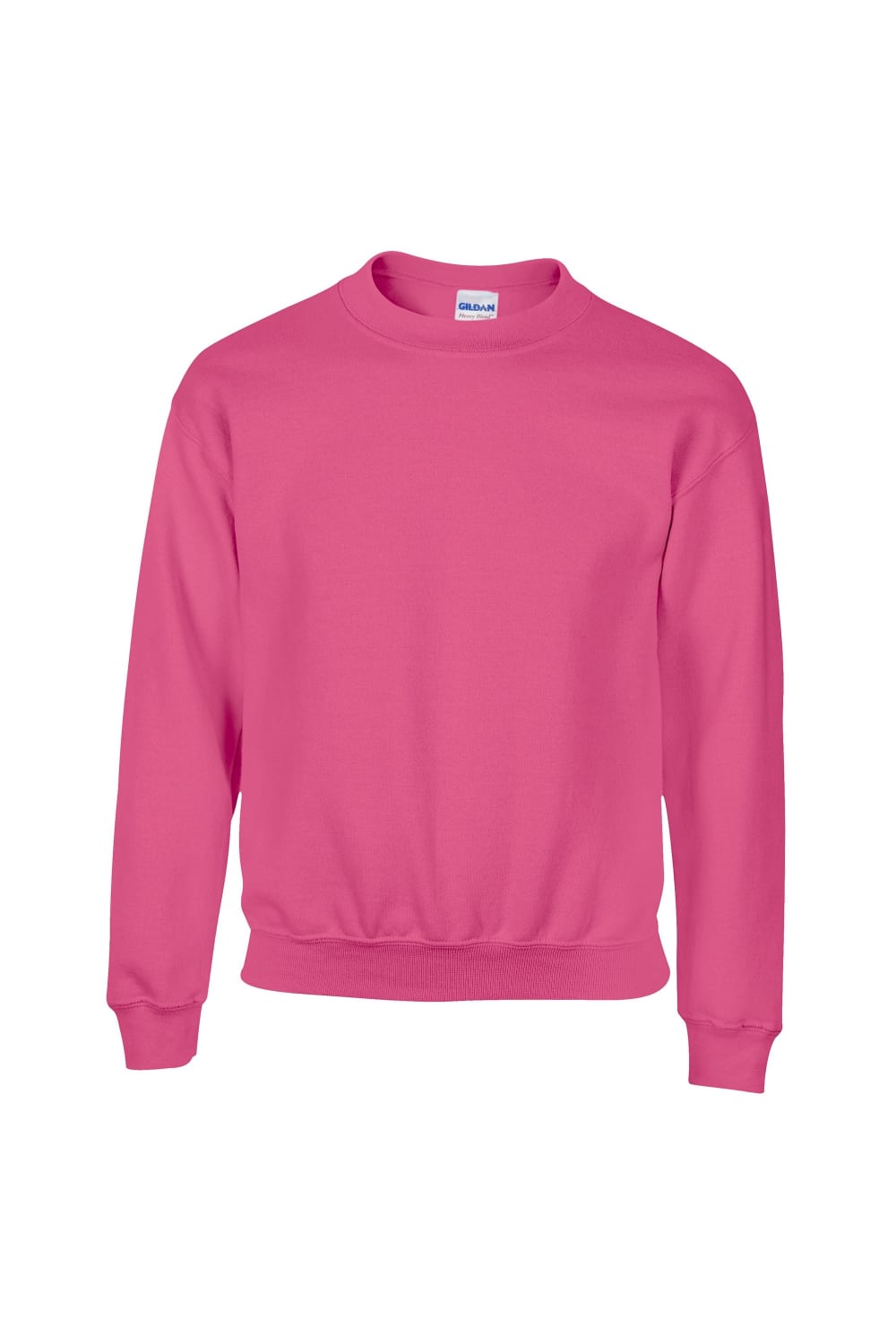 Gildan Childrens Big Boys Heavy Blend Crewneck Sweatshirt (Safety Pink)