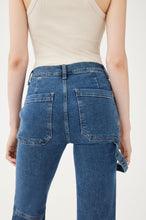 Load image into Gallery viewer, Ase Utility - High Rise Straight Jeans - Skywave