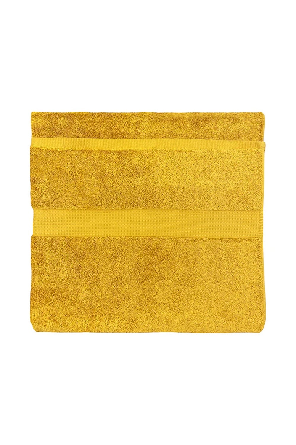 Cleopatra Egyptian Cotton Hand Towel - Ochre Yellow