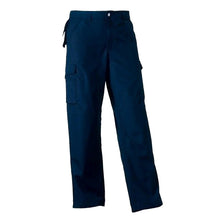 Load image into Gallery viewer, Russell Work Wear Heavy Duty Trousers (Long) / Pants (French Navy)