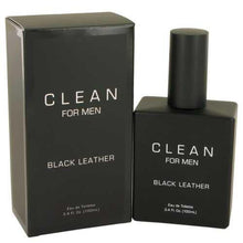 Load image into Gallery viewer, Clean Black Leather by Clean Eau De Toilette Spray 3.4 oz
