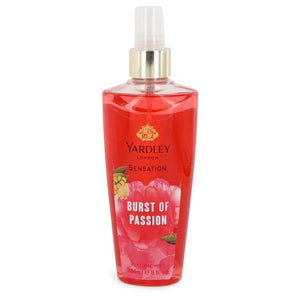 Yardley Burst Of Passion by Yardley London Perfume Mist 8 oz