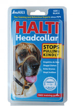Load image into Gallery viewer, HALTI Comfort Steering Bite Stopping Head Control Collar (Black) (1)