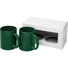 Load image into Gallery viewer, Bullet Ceramic Mug (2 Piece Gift Set) (Green) (One Size)