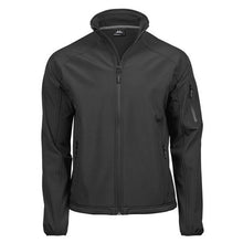 Load image into Gallery viewer, Tee Jays Mens Performance Softshell Jacket (Black)