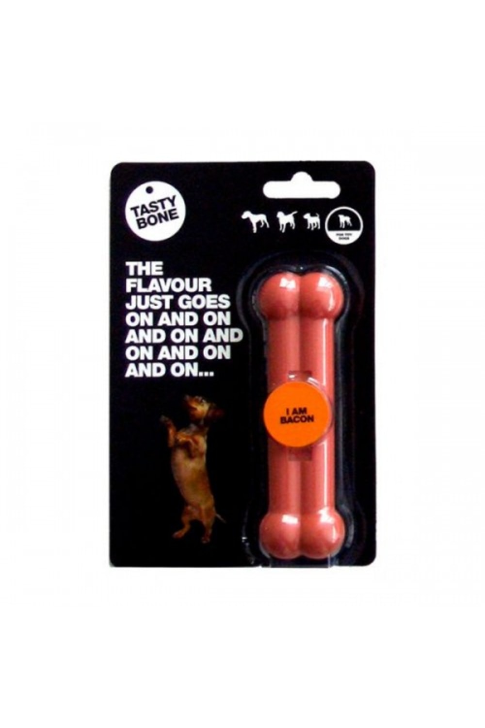 TastyBone Flavored Nylon Chew Toy (Bacon) (Puppy/Toy Breeds)
