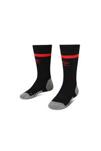 England Rugby Mens 22/23 Mid Calf Socks - Black/Red