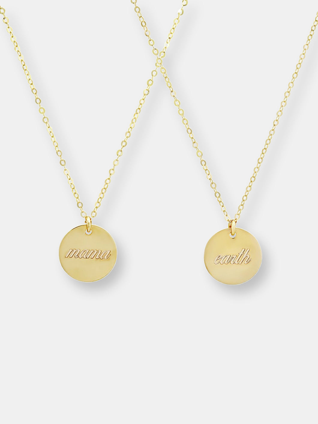 14K Gold Reversible 