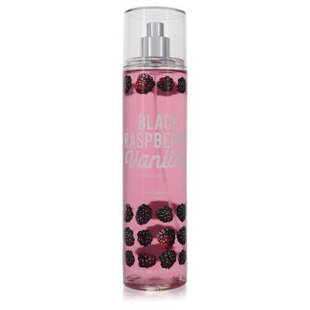 Black Raspberry Vanilla by Bath & Body Works Fragrance Mist 8 oz (Women)