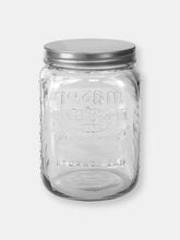 Load image into Gallery viewer, 122 oz. Large Mason Glass Canister, Clear