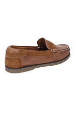 Load image into Gallery viewer, Mens Finn Slip On Leather Shoe - Tan