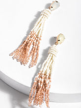 Load image into Gallery viewer, Maldives Tassel Beaded Statement Earring