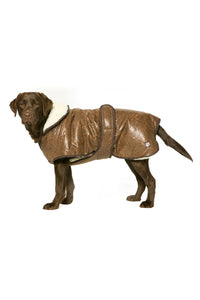 Danish Design Pet Products Waggles Dog Coat (Brown) (21.6in) (21.6in)