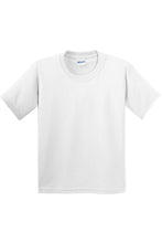 Load image into Gallery viewer, Gildan Childrens Unisex Soft Style T-Shirt (White)