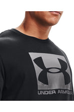 Load image into Gallery viewer, Under Armour Mens Sport T-Shirt (Black/Graphite Grey)