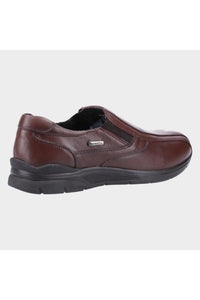 Mens Naunton 2 Leather Shoes - Brown