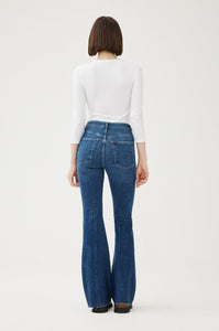 MIA - High Rise Flare Jeans - Seaborn