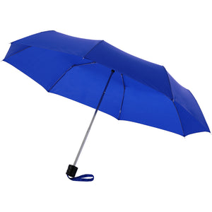 Bullet 21.5in Ida 3-Section Umbrella (Royal Blue) (9.4 x 38.2 inches)