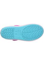 Load image into Gallery viewer, Crocs Childrens/Kids Crocband Sandals/Clogs (Aqua Blue)