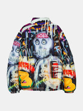 Load image into Gallery viewer, Skull Drip Puffer Jacket