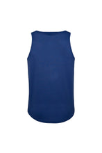 Load image into Gallery viewer, Just Cool Mens Sports Gym Plain Tank/Vest Top (Royal Blue)