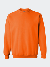 Load image into Gallery viewer, Heavy Blend Unisex Adult Crewneck Sweatshirt - Safety Orange