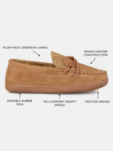 Load image into Gallery viewer, Vance Co. Men&#39;s Moccasin Slipper