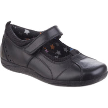 Load image into Gallery viewer, Hush Puppies Childrens Girls Cindy Back To School Shoes (Black)