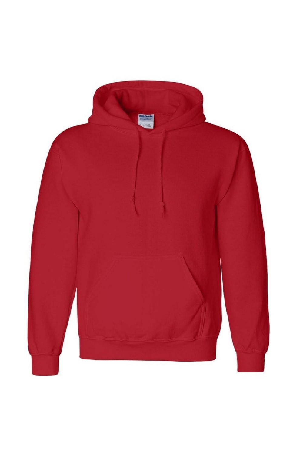 Gildan Heavyweight DryBlend Adult Unisex Hooded Sweatshirt Top / Hoodie (13 Colours) (Red)