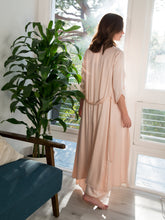 Load image into Gallery viewer, Willow Robe in Pink Silk Charmeuse