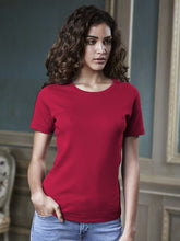 Load image into Gallery viewer, Tee Jays Womens/Ladies Interlock Short Sleeve T-Shirt (Dark Gray)