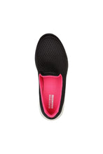 Load image into Gallery viewer, Womens/Ladies GOwalk 6 Big Splash Walking Shoes - Black/Hot Pink