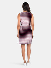 Load image into Gallery viewer, Panel Dress in Cabana Stripe