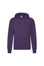 Load image into Gallery viewer, Fruit Of The Loom Mens Hooded Sweatshirt/Hoodie (Purple)