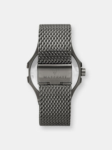 Maserati Men's Potenza R8853108005 Grey Stainless-Steel Quartz Dress Watch