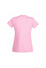 Load image into Gallery viewer, Fruit Of The Loom Ladies/Womens Lady-Fit Valueweight Short Sleeve T-Shirt (Light Pink)