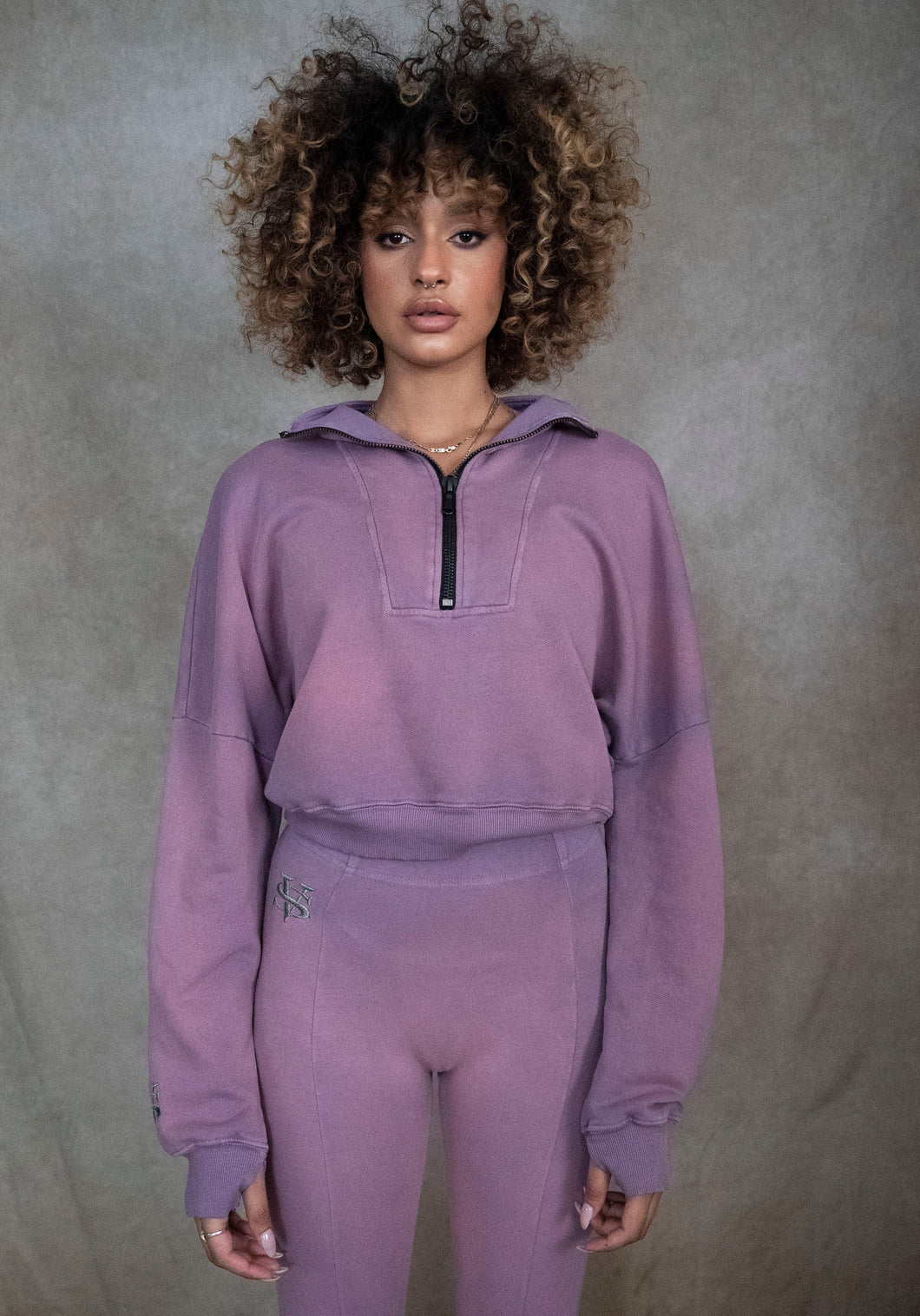 Riot Pullover//Vintage Lavender