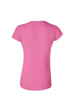 Load image into Gallery viewer, Gildan Ladies Soft Style Short Sleeve T-Shirt (Azalea)