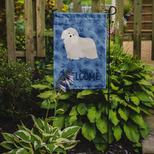 Load image into Gallery viewer, 11&quot; x 15 1/2&quot; Polyester Coton De Tulear #2 Welcome Garden Flag 2-Sided 2-Ply