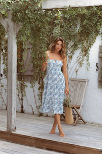 Crete Dress - Spruce Floral