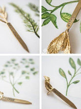 Load image into Gallery viewer, Cast Herb Plant Markers, Set of 4 - Rosemary, Parsley, Basil, Mint