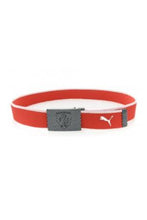 Load image into Gallery viewer, Unisex Adults Ferrari Woven Belt - Red/White