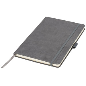 Journalbooks A5 Suede Notebook (Gray) (One Size)