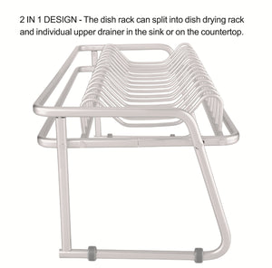 Deluxe Aluminum Dish Drying Rack