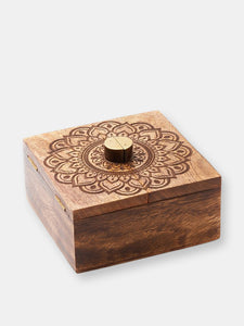 Mandala Split Lid Box