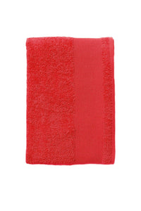 SOLS Island Guest Towel (11 X 20 inches) (Red) (ONE)