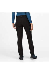 Regatta Womens/Ladies Questra III Hiking Trousers (Black)
