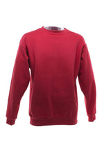Load image into Gallery viewer, UCC 50/50 Mens Heavyweight Plain Set-In Sweatshirt Top (Red)