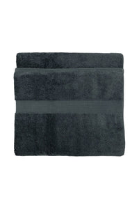 Cleopatra Egyptian Cotton Hand Towel - Charcoal